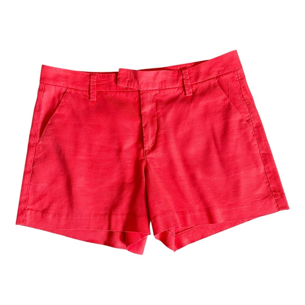 #134, Level 99 Red Shorts Classic Tailored Design, size 30